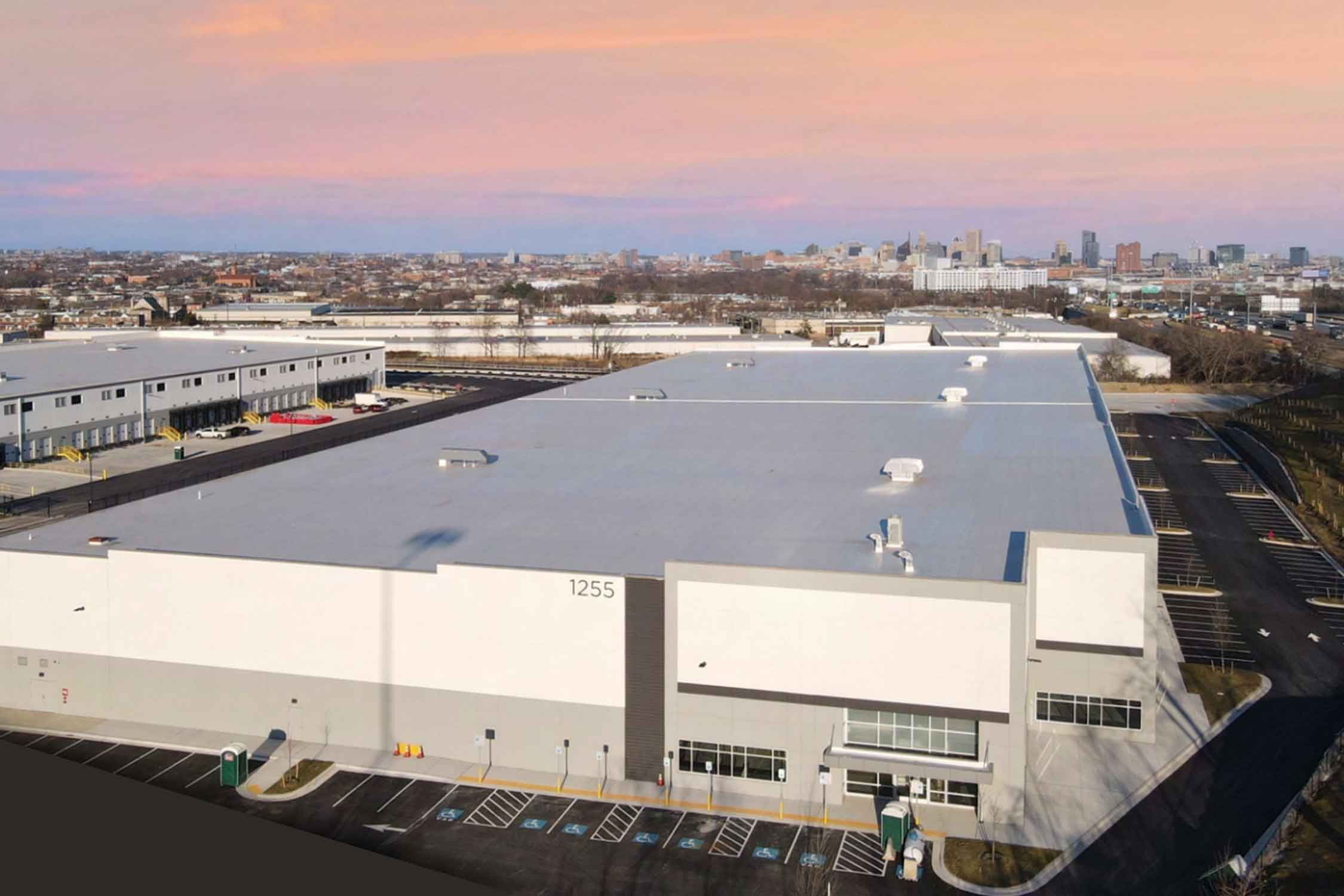 exterior of City Logistics warehouses