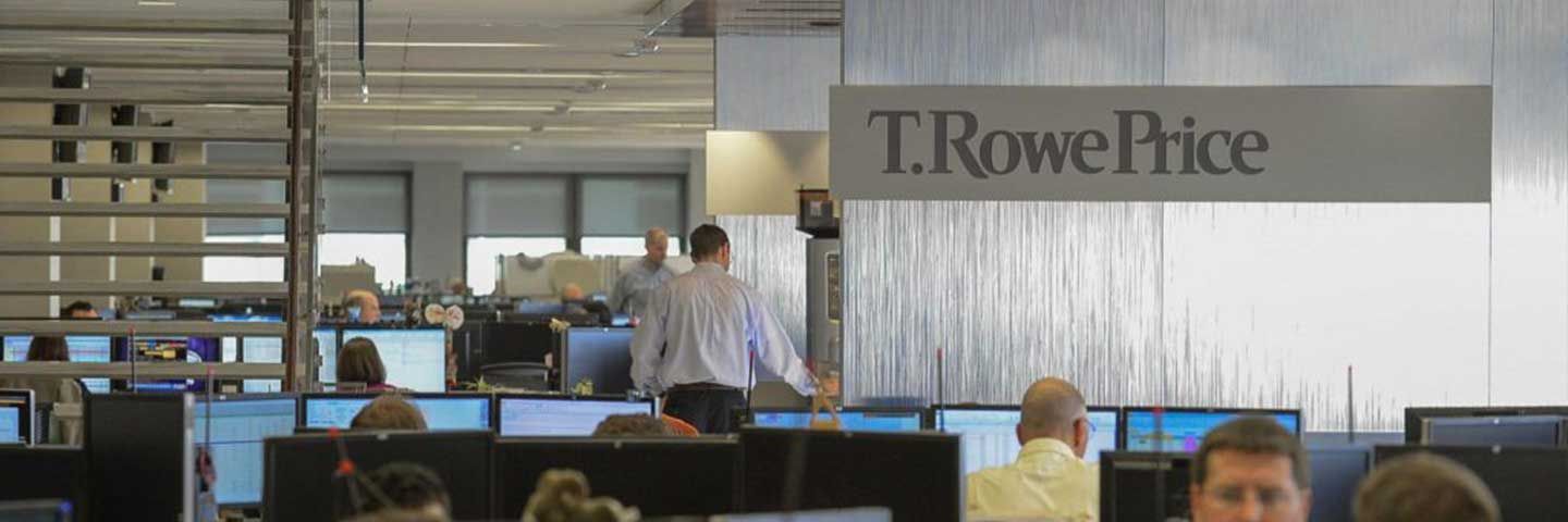 Logo of T. Rowe Price in office space