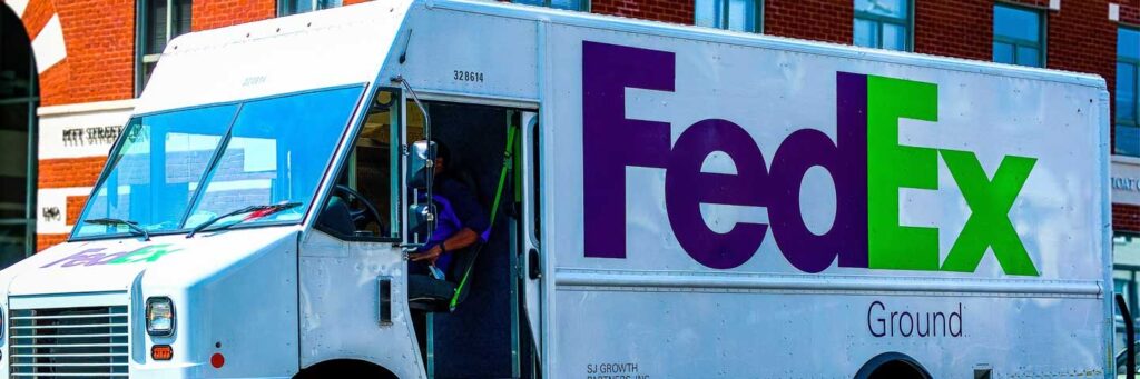 Picture of FedEx Truck