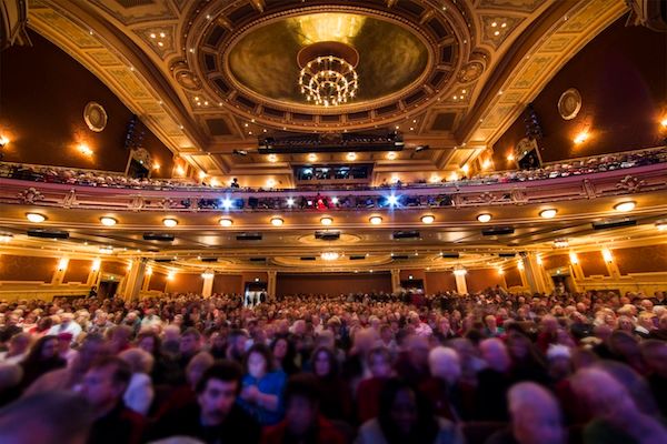 Image of audience at Hippodrome Theatre in Baltimore