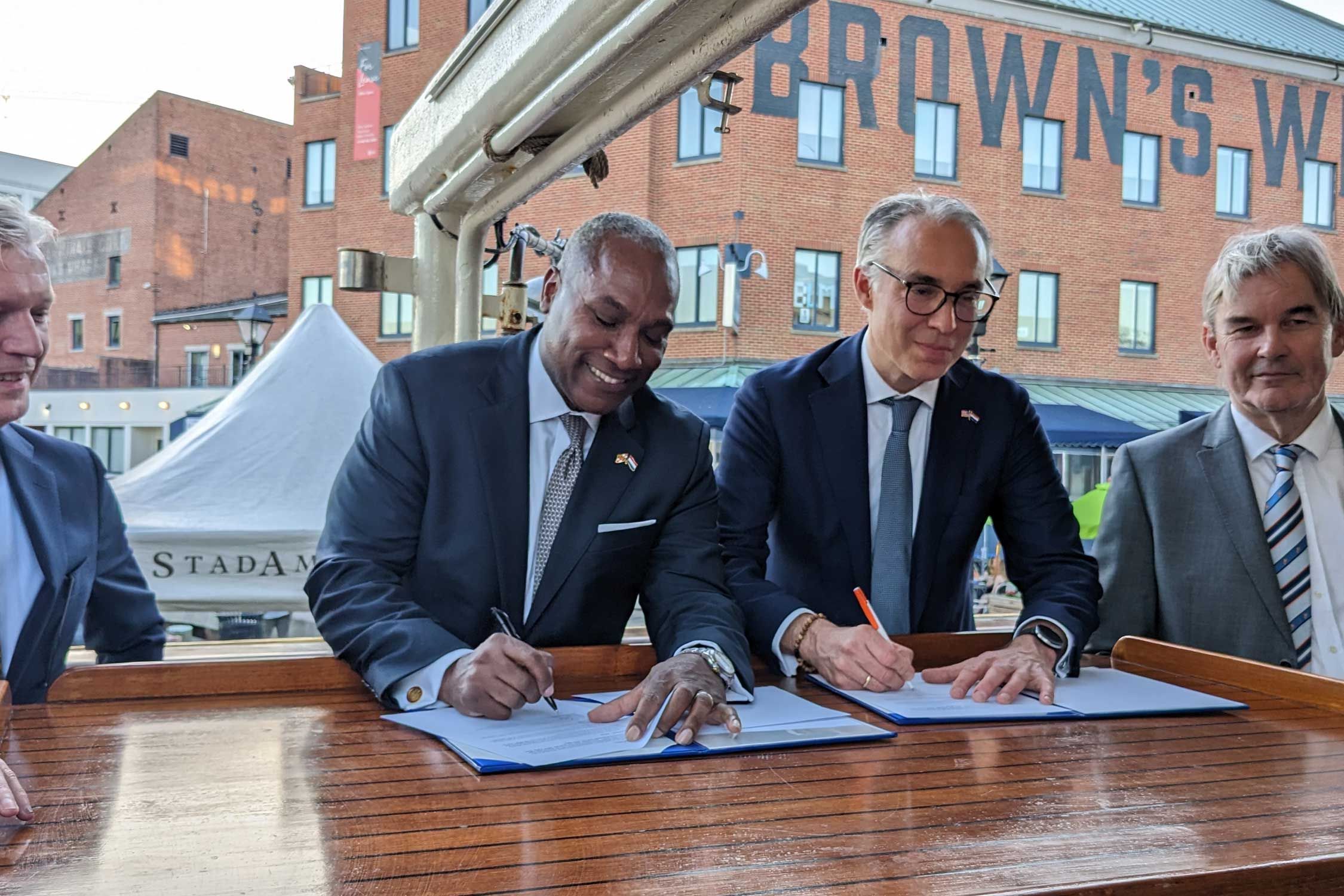 Regional officials sign MOU renewal