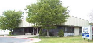 Exterior shot of the Sherwin-Williams building