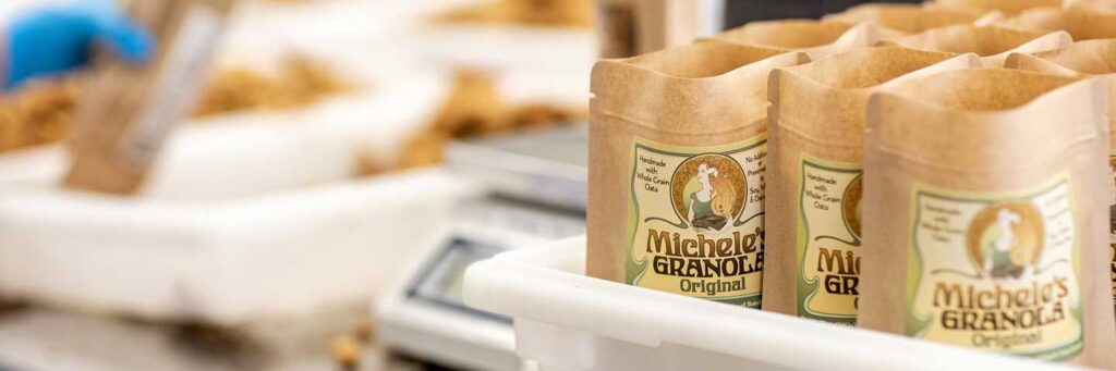 Bags of granola