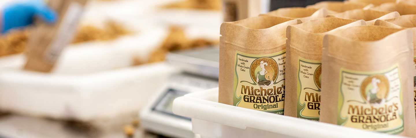 Bags of granola