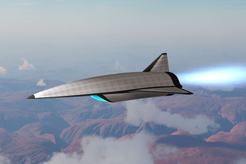 Mockup image of Project Mayhem missile