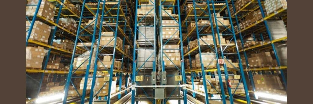 Warehouse full of boxes