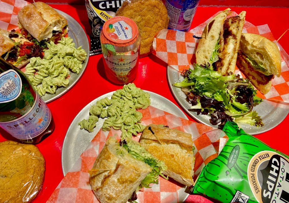Image of Rosia Gourment sandwiches and spread