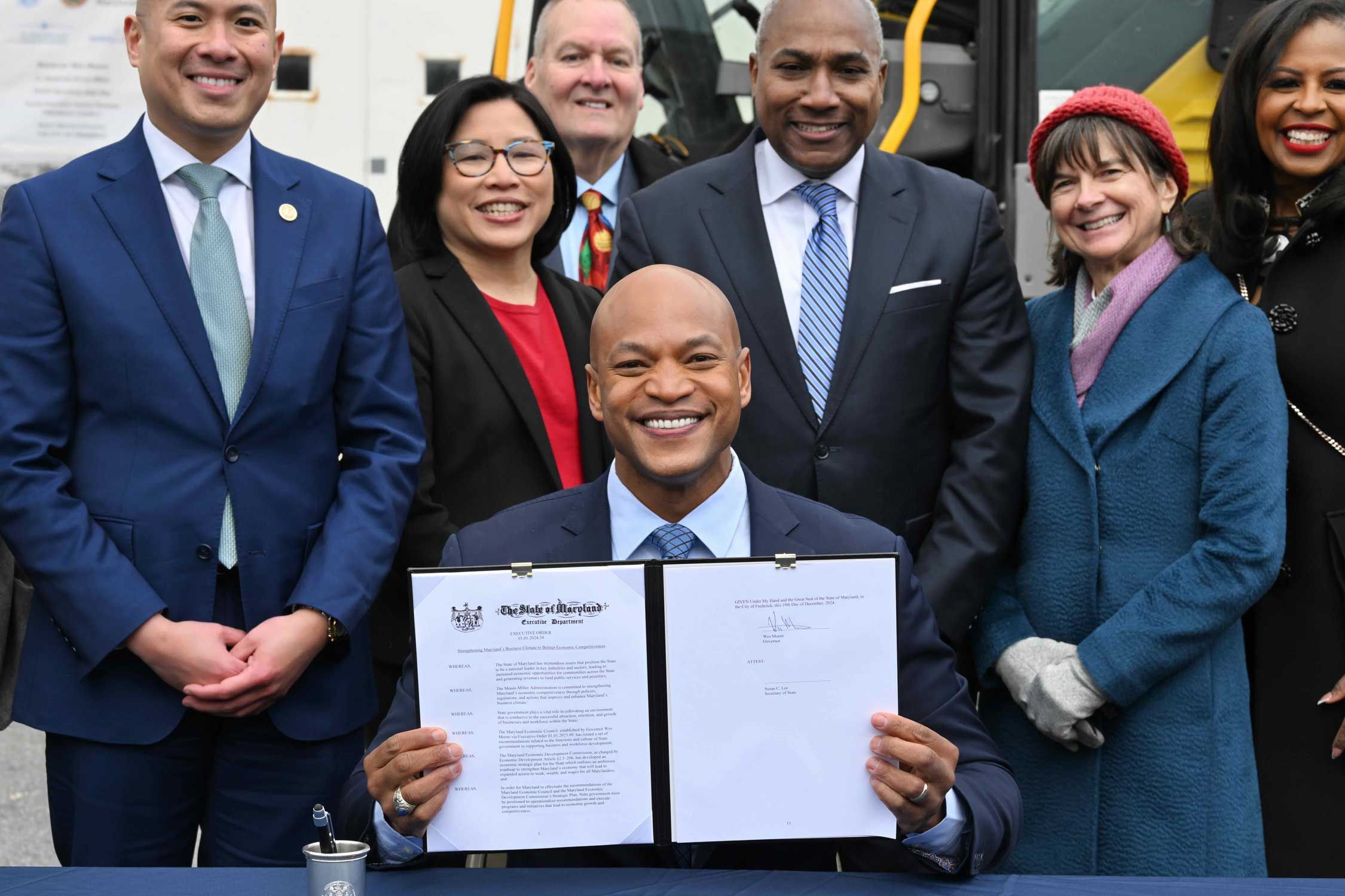 Governor Moore signs a new executive order