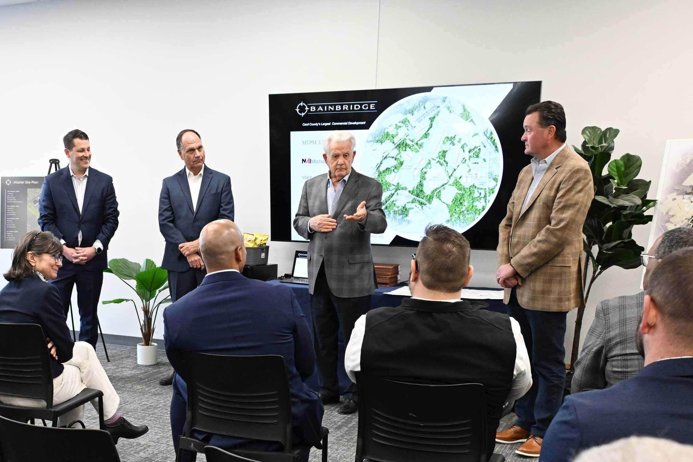 Governor Moore meeting with Bainbridge Development Corp.