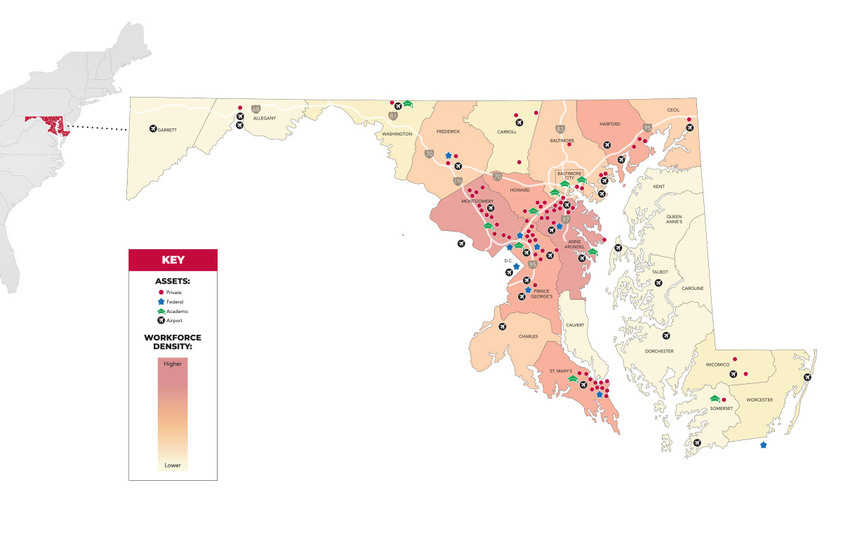 Maryland Aerospace Assets