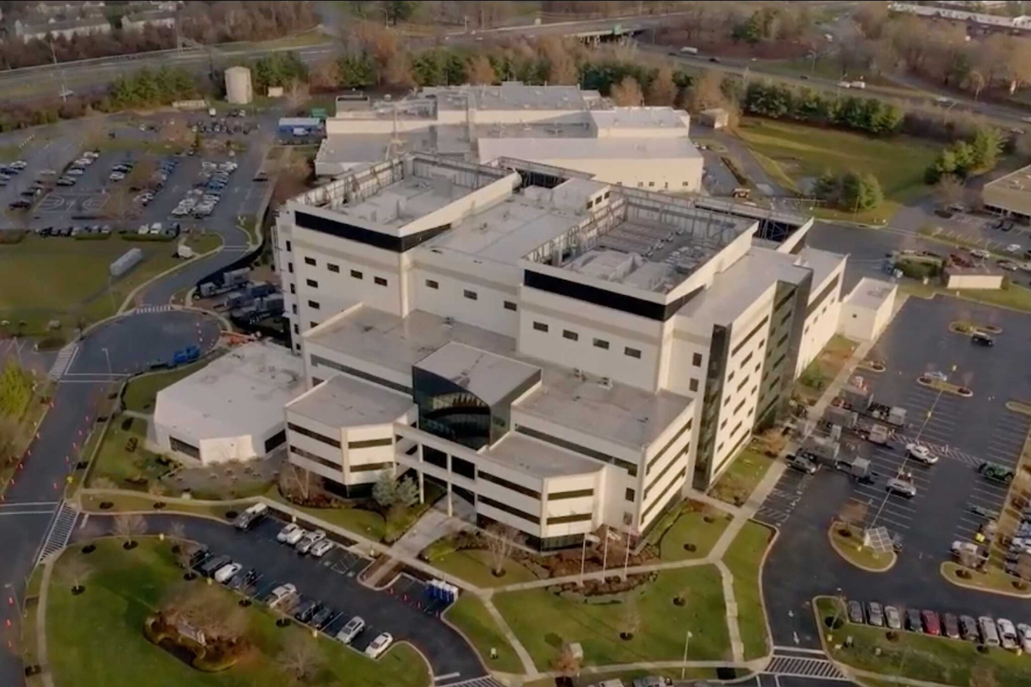 exterior photo of an astrazeneca campus