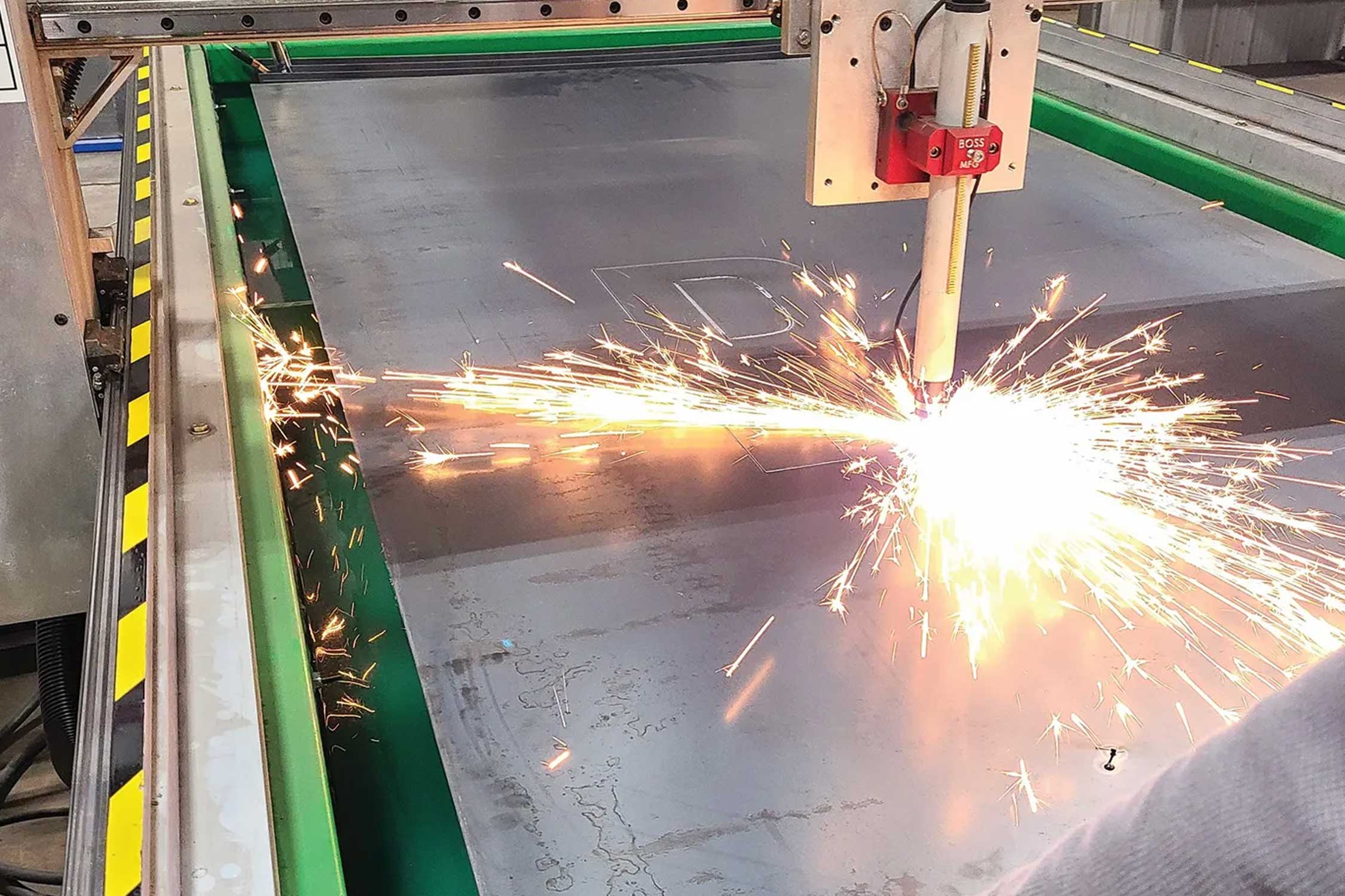 A CNC Plasma Table is one of the in-demand skills residents can train on or use in the Makerspace